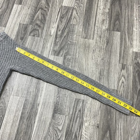 TOMS Crewneck Pullover Green Wool Blend Knit Sweater Women's Size XS - Picture 8 of 11